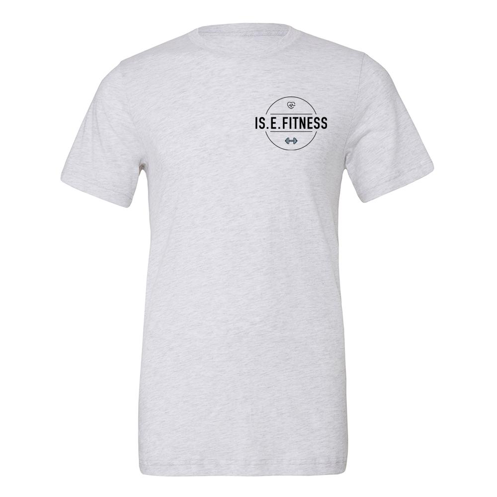 T Shirt - IS.E.FITNESS White Marl T Shirt Wholesale