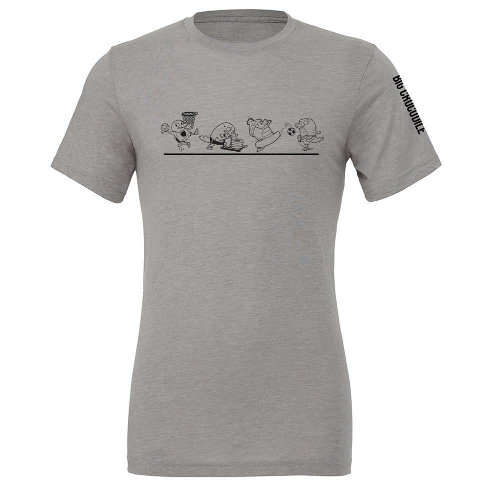 T Shirt - Quad T Shirt - 4 Crocs Of Your Choice