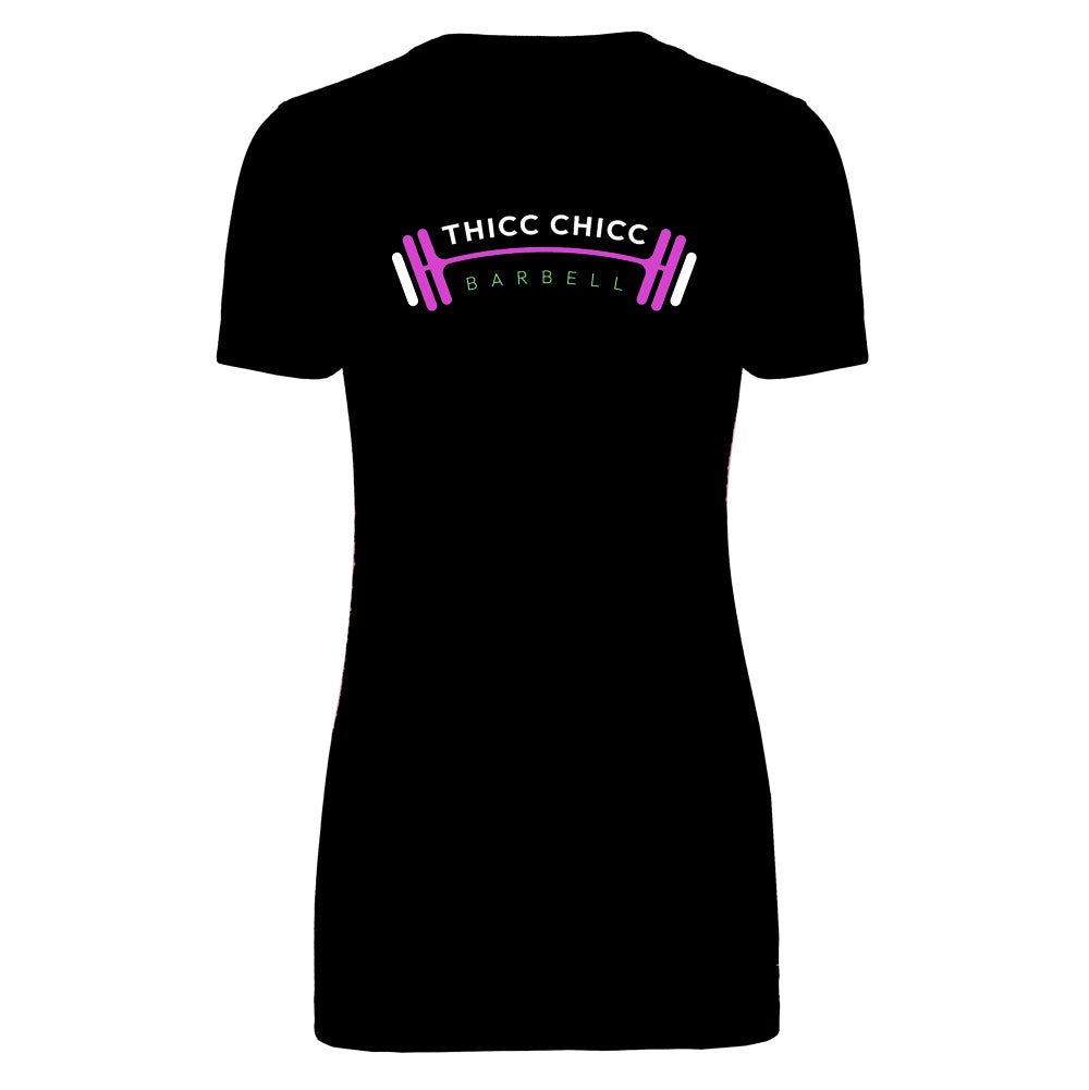 Thicc Chic Ladies T Shirt