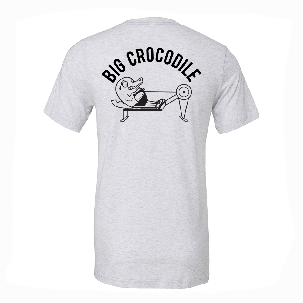 White Marl - T Shirt - Choose Your Croc
