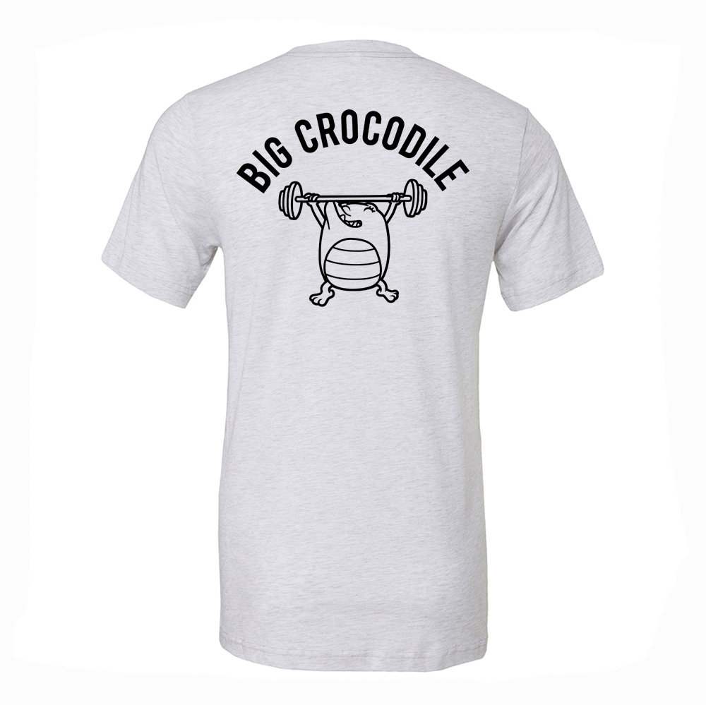 White Marl - T Shirt - Choose Your Croc