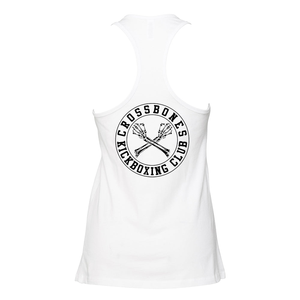 Crossbones Ladies racer back vest