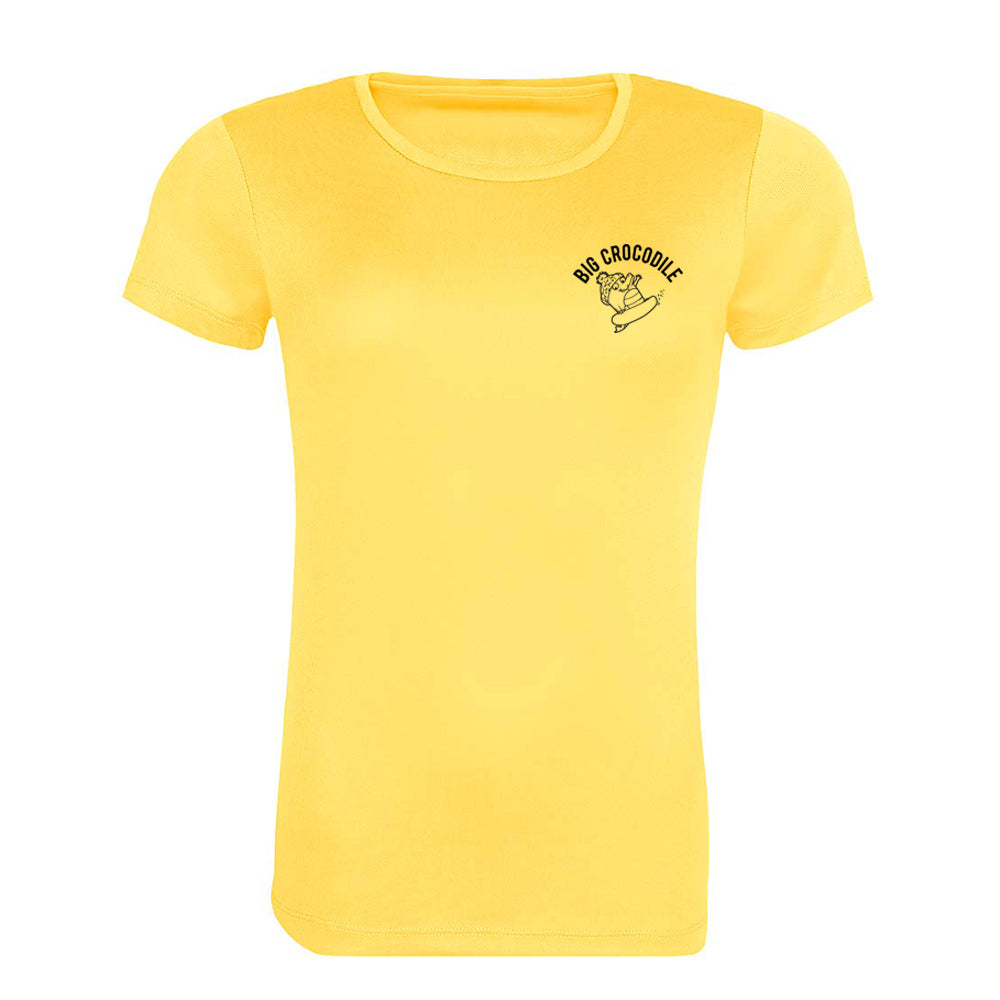 Sports Style Recycled Fabric Ladies Fit T shirt - Choose your Croc
