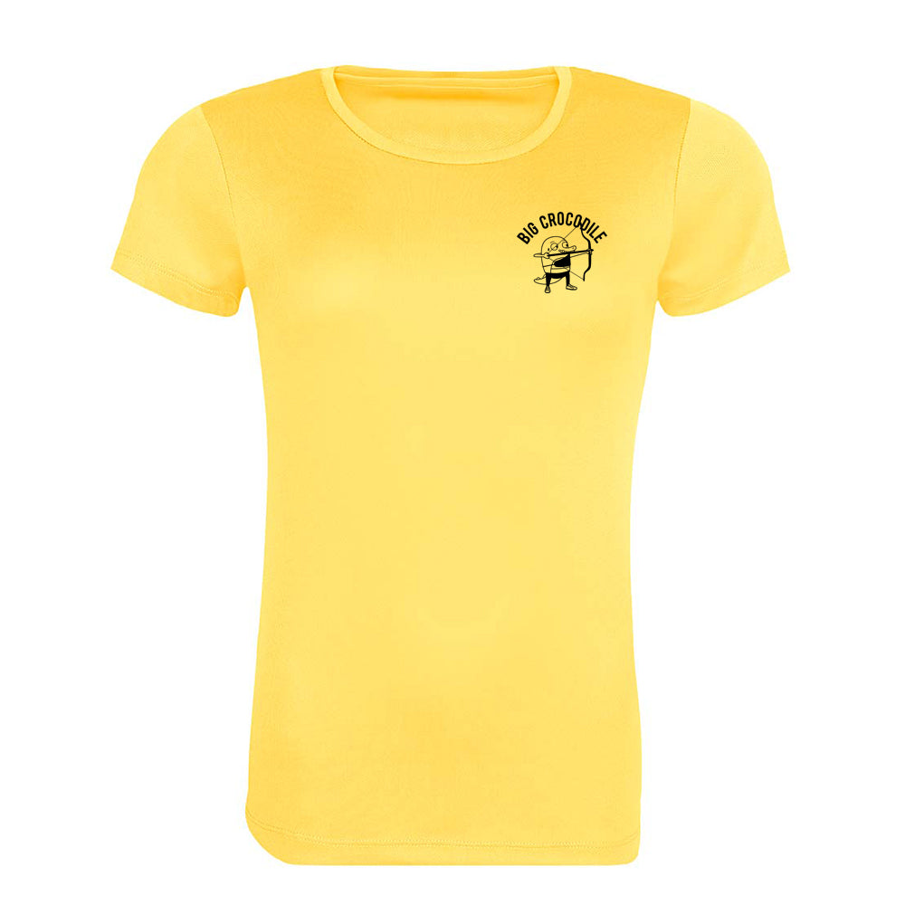 Sports Style Recycled Fabric Ladies Fit T shirt - Choose your Croc