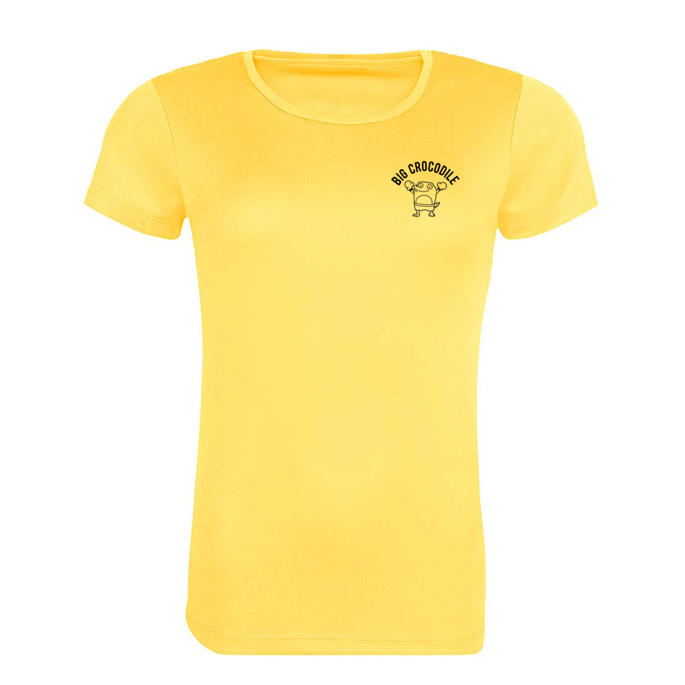 Sports Style Recycled Fabric Ladies Fit T shirt - Choose your Croc