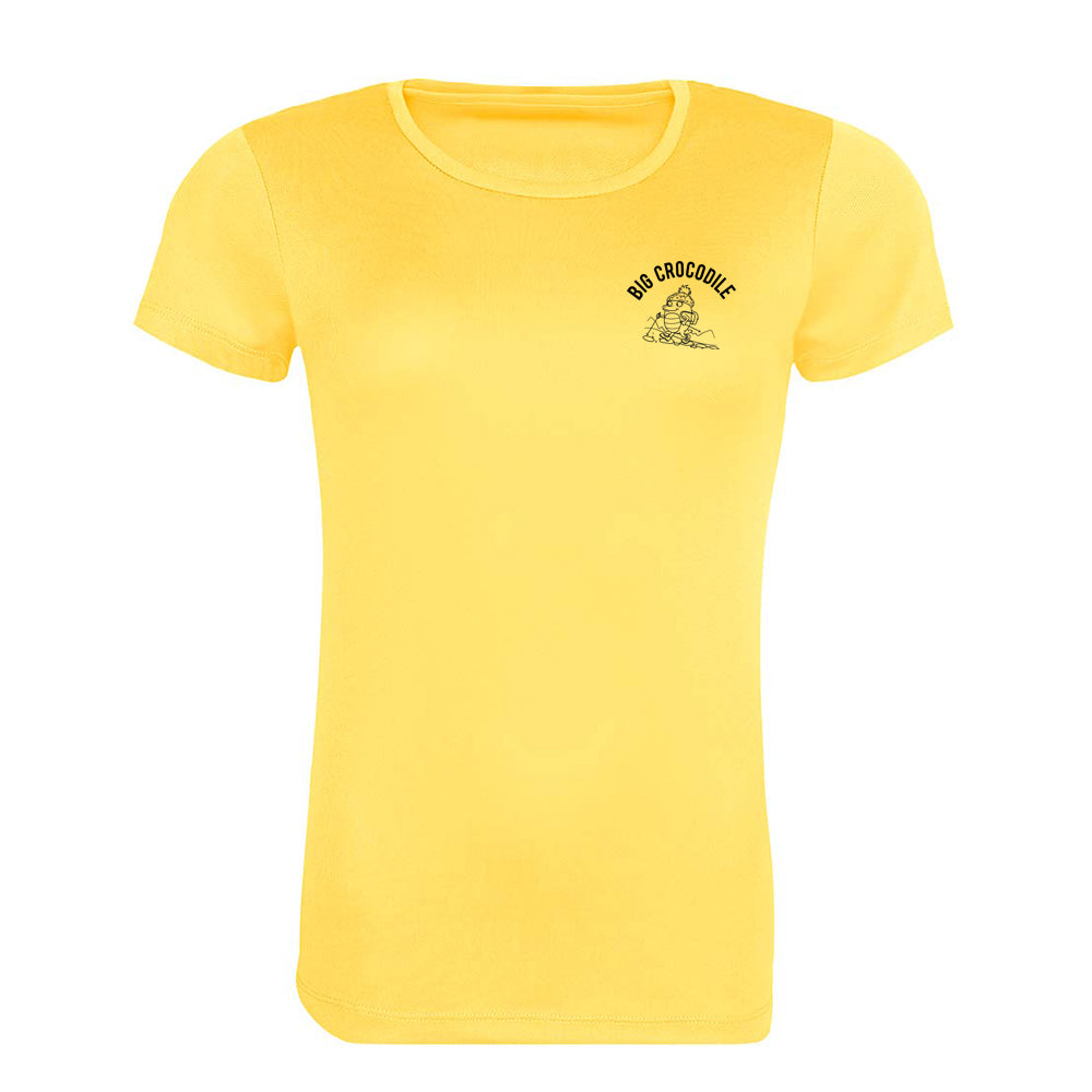 Sports Style Recycled Fabric Ladies Fit T shirt - Choose your Croc