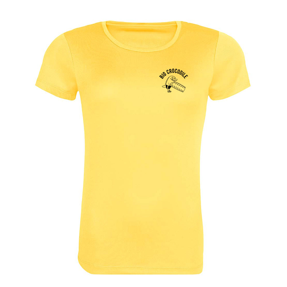 Sports Style Recycled Fabric Ladies Fit T shirt - Choose your Croc