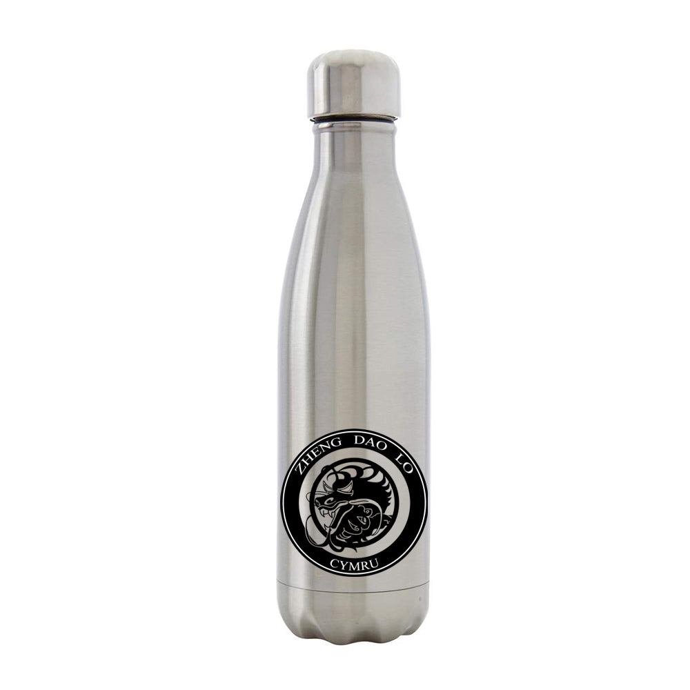 ZDL WALES - Silver Metal Bottle